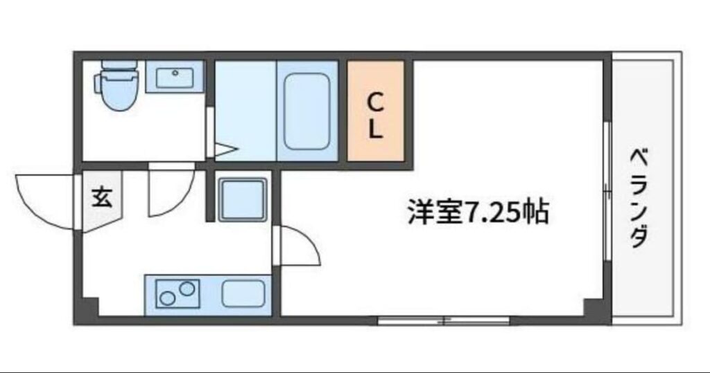 日本 1K 房型
